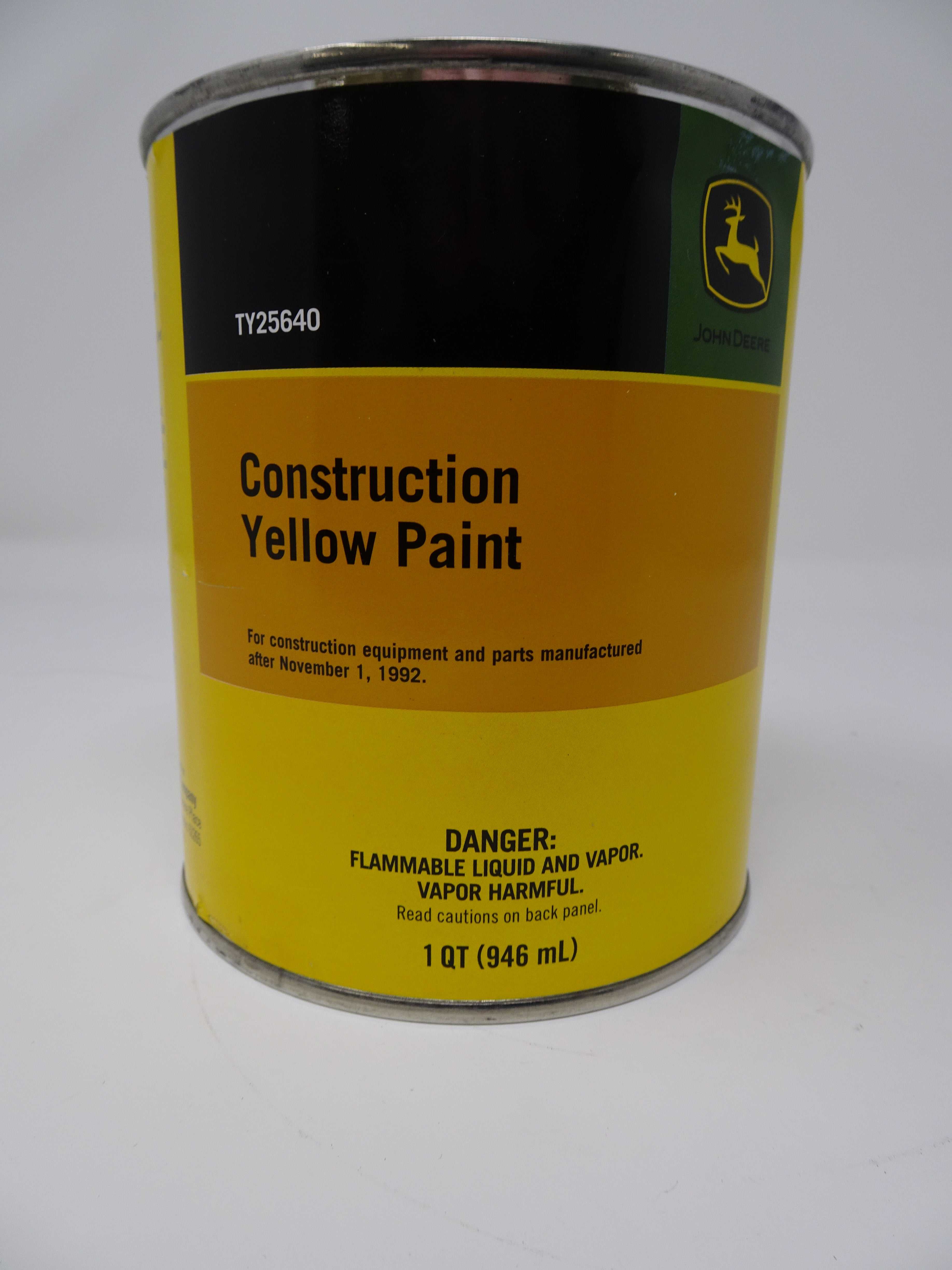 John Deere, John Deere TY25640 - Construction Yellow Paint, 1 Qt.