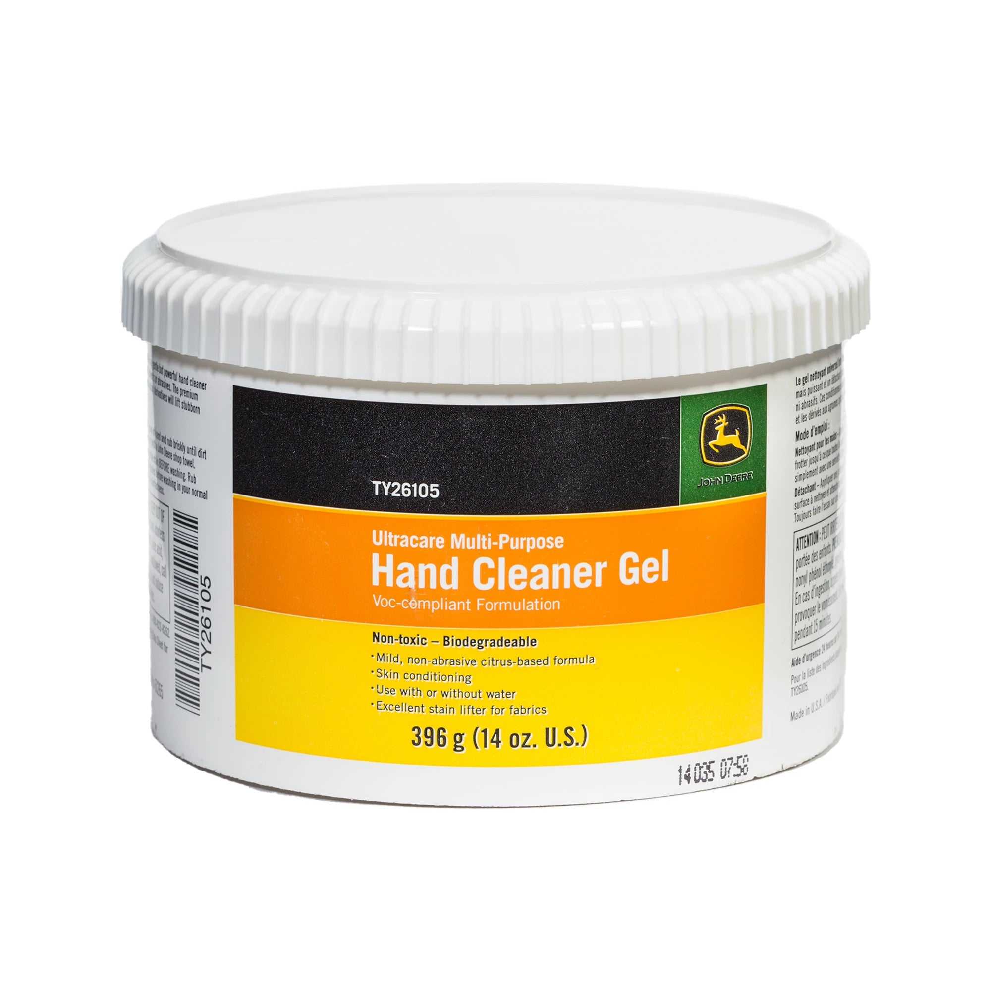 John Deere, John Deere TY26105 - HAND CLEANER GEL 14 OZ.