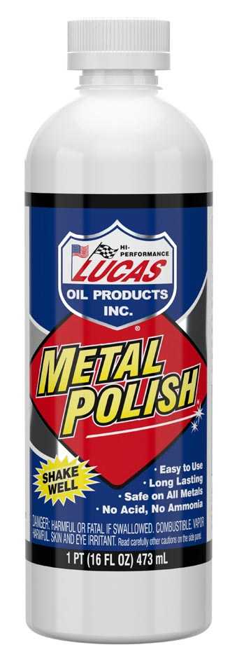 Lucas Oil, Lucas Oil Metal Polish, 16 Oz. - 10155