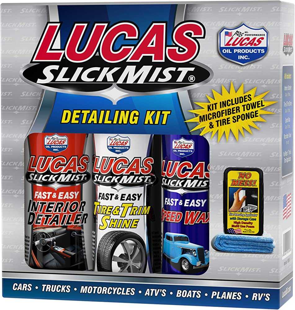 Lucas Oil, Lucas Slick Mist Detailing Kit - 10558